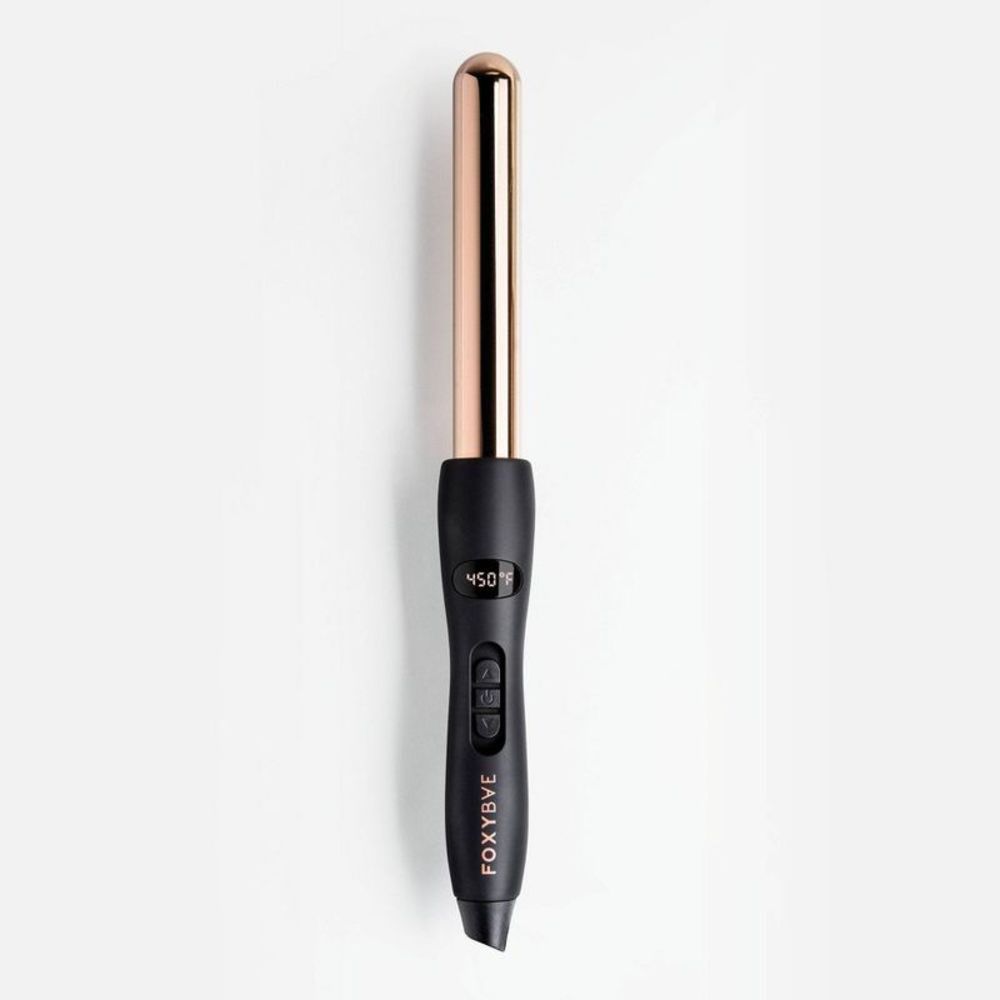 FoxyBae Rose Gold Single Barrel Curling Iron - 25mm - Open Box